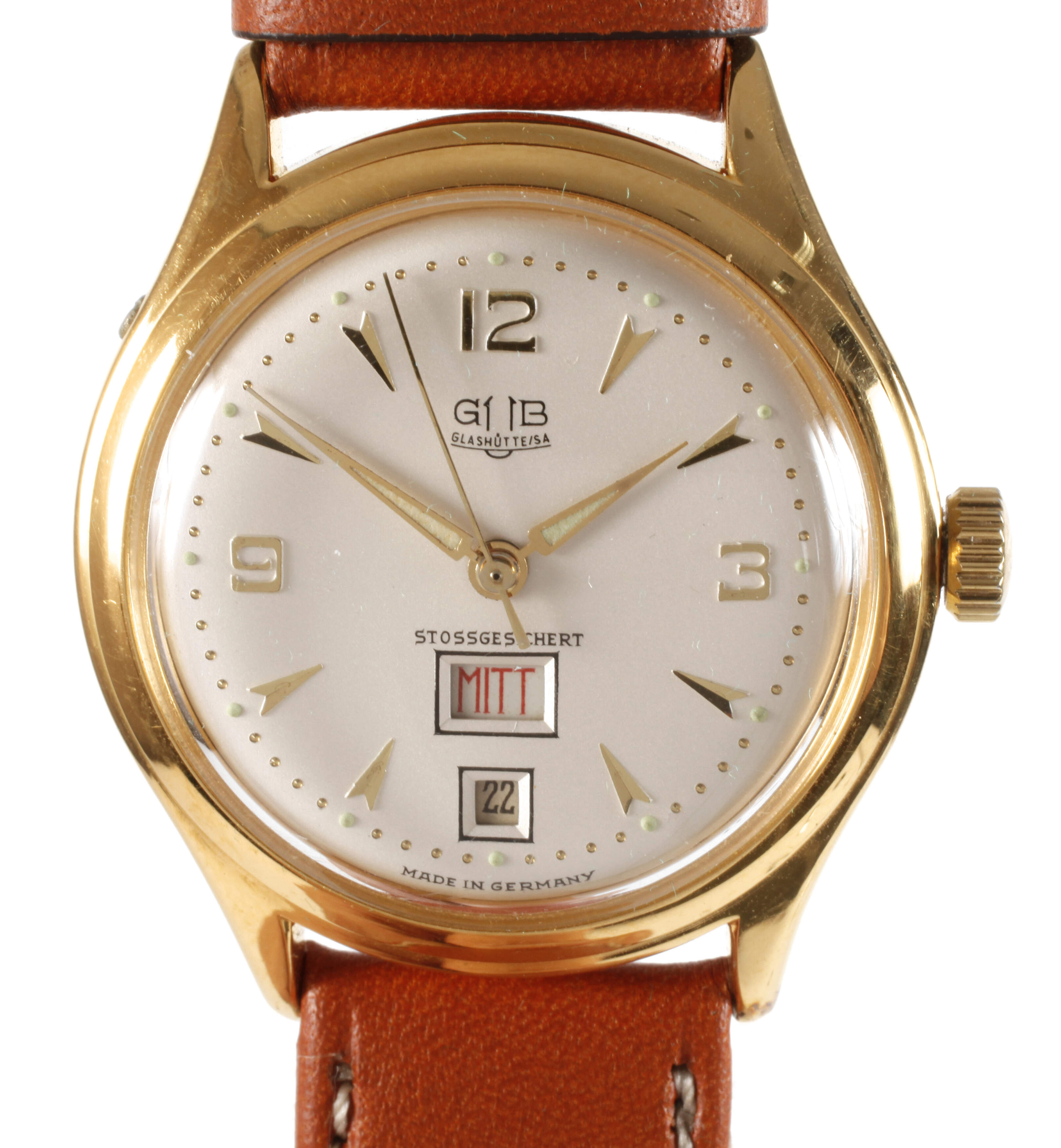 Herrenuhr GUB Glashütte