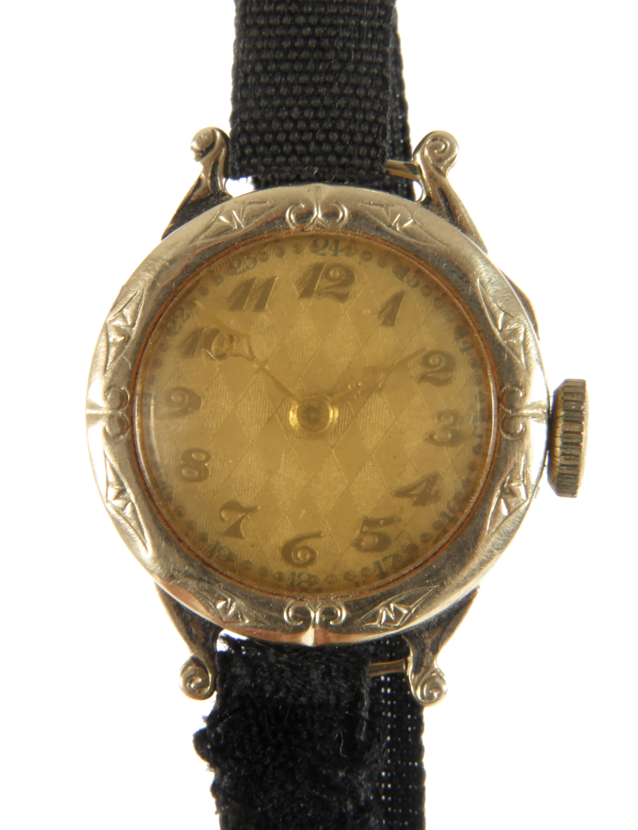 Damenarmbanduhr Gold