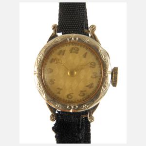 Damenarmbanduhr Gold