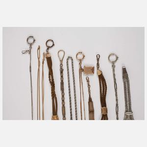 Sammlung Uhrenketten