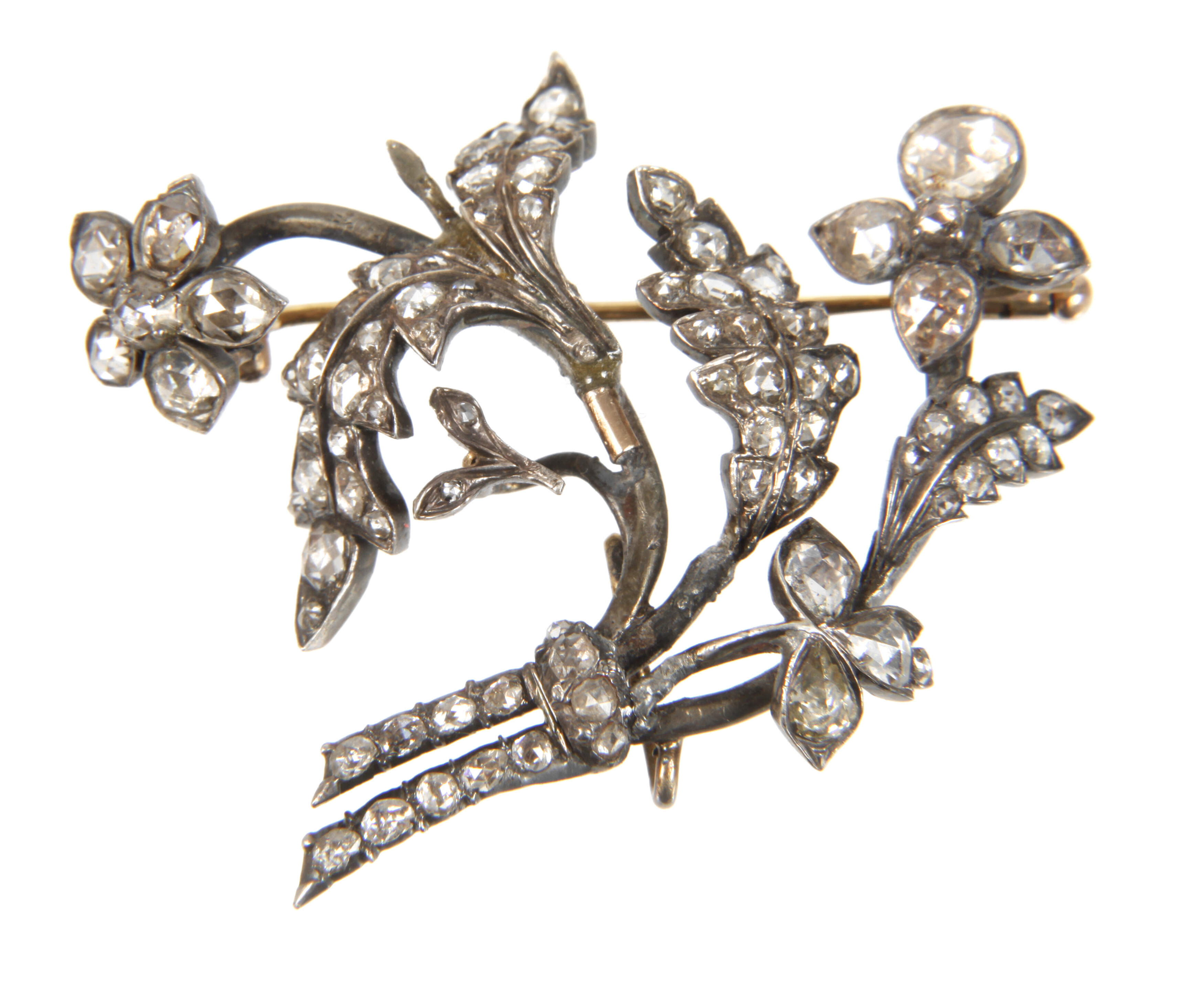 Historische Diamantbrosche