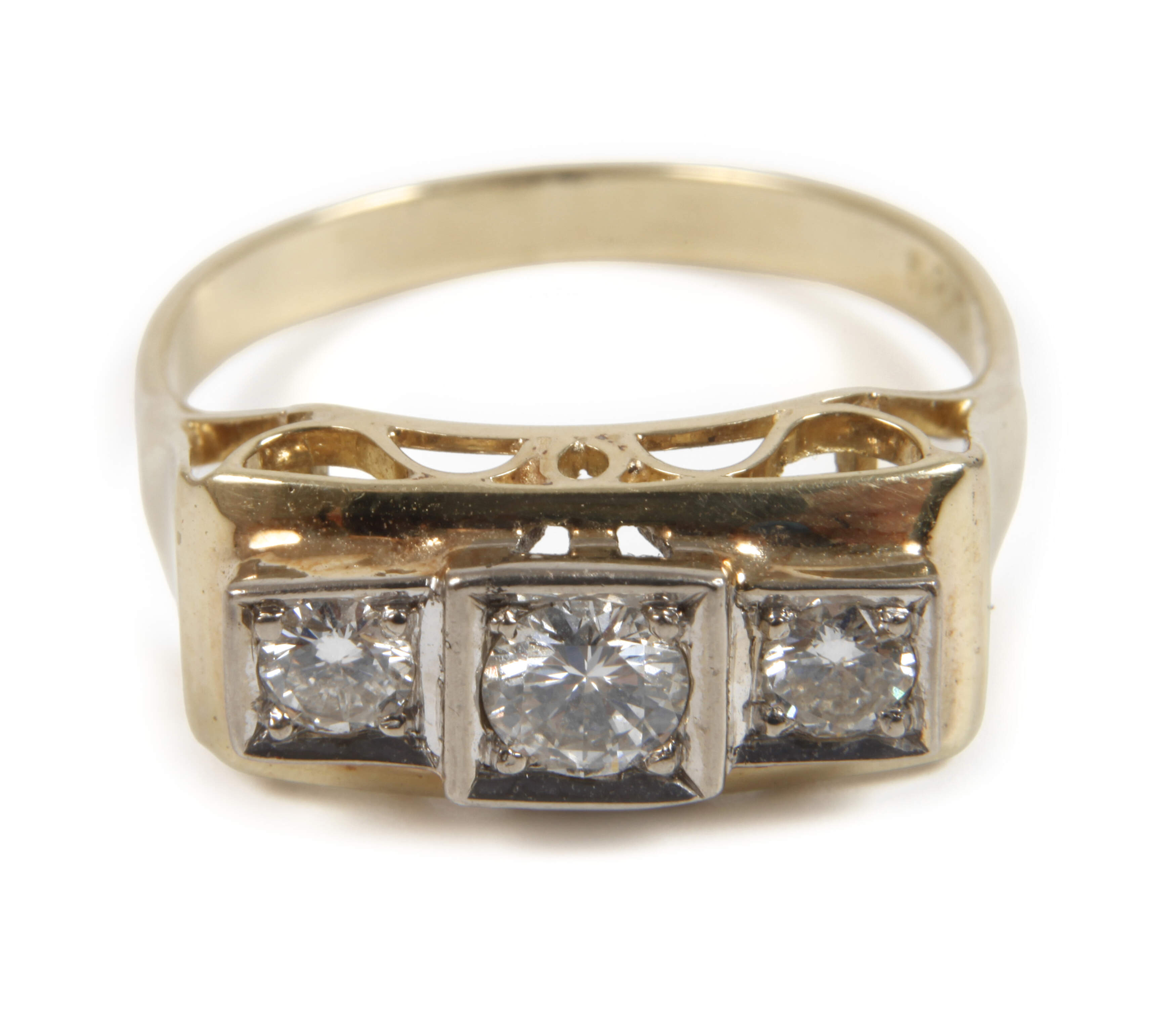 Damenring mit Brillanten