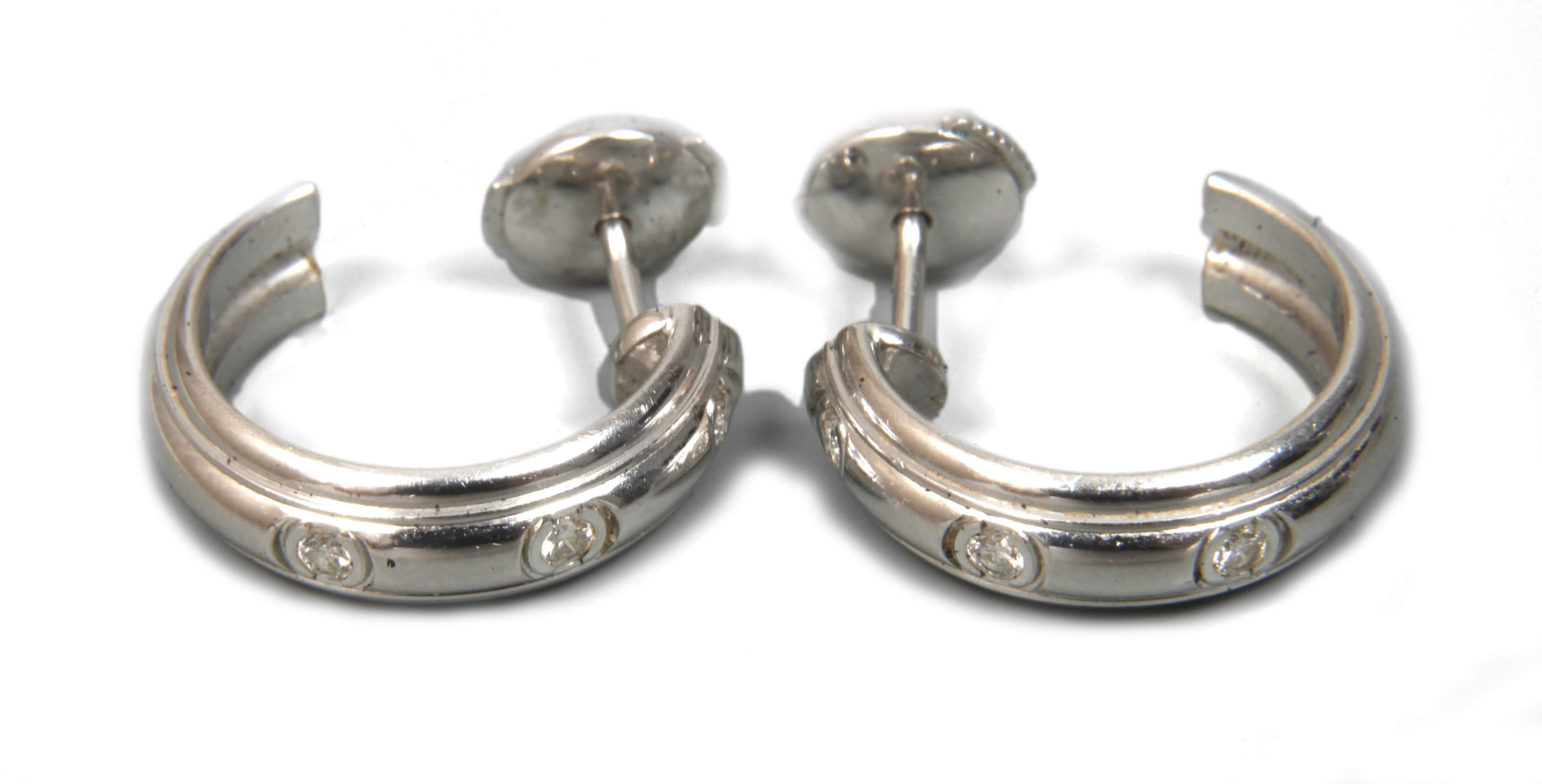 Piaget Paar Creolen mit Brillanten