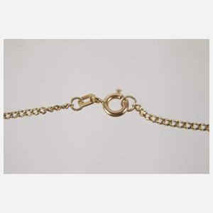 Anhänger mit Diamant an Kette