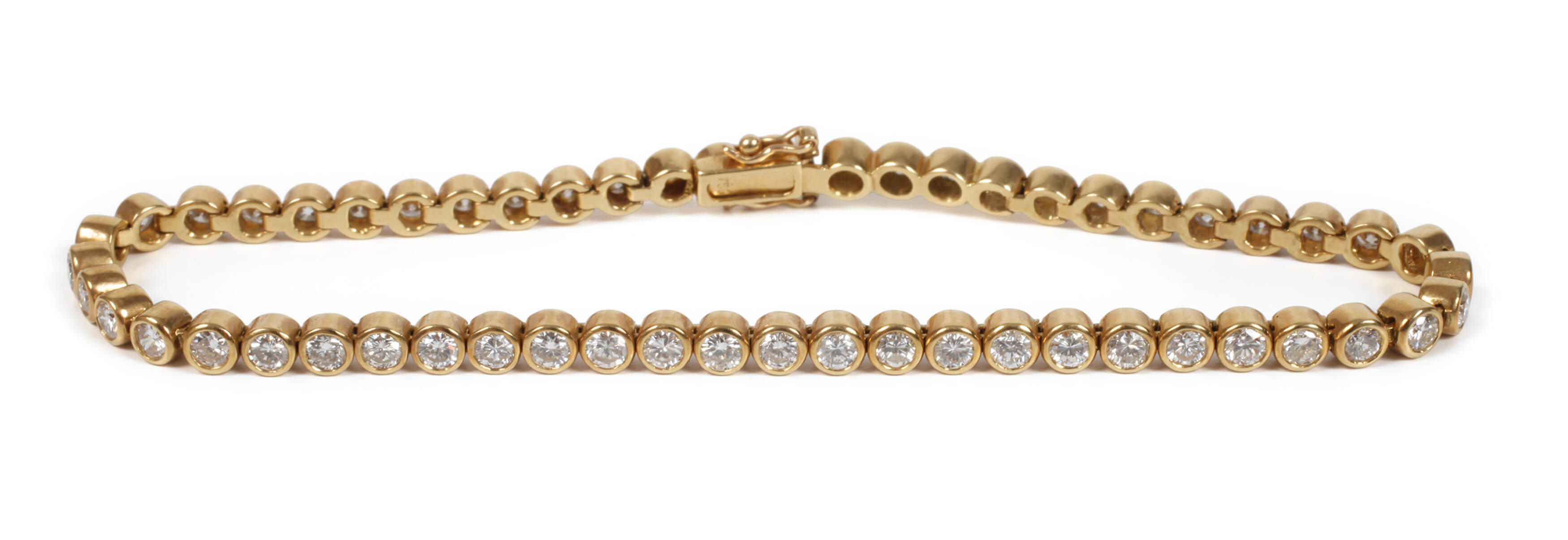 Tennisarmband mit Brillanten