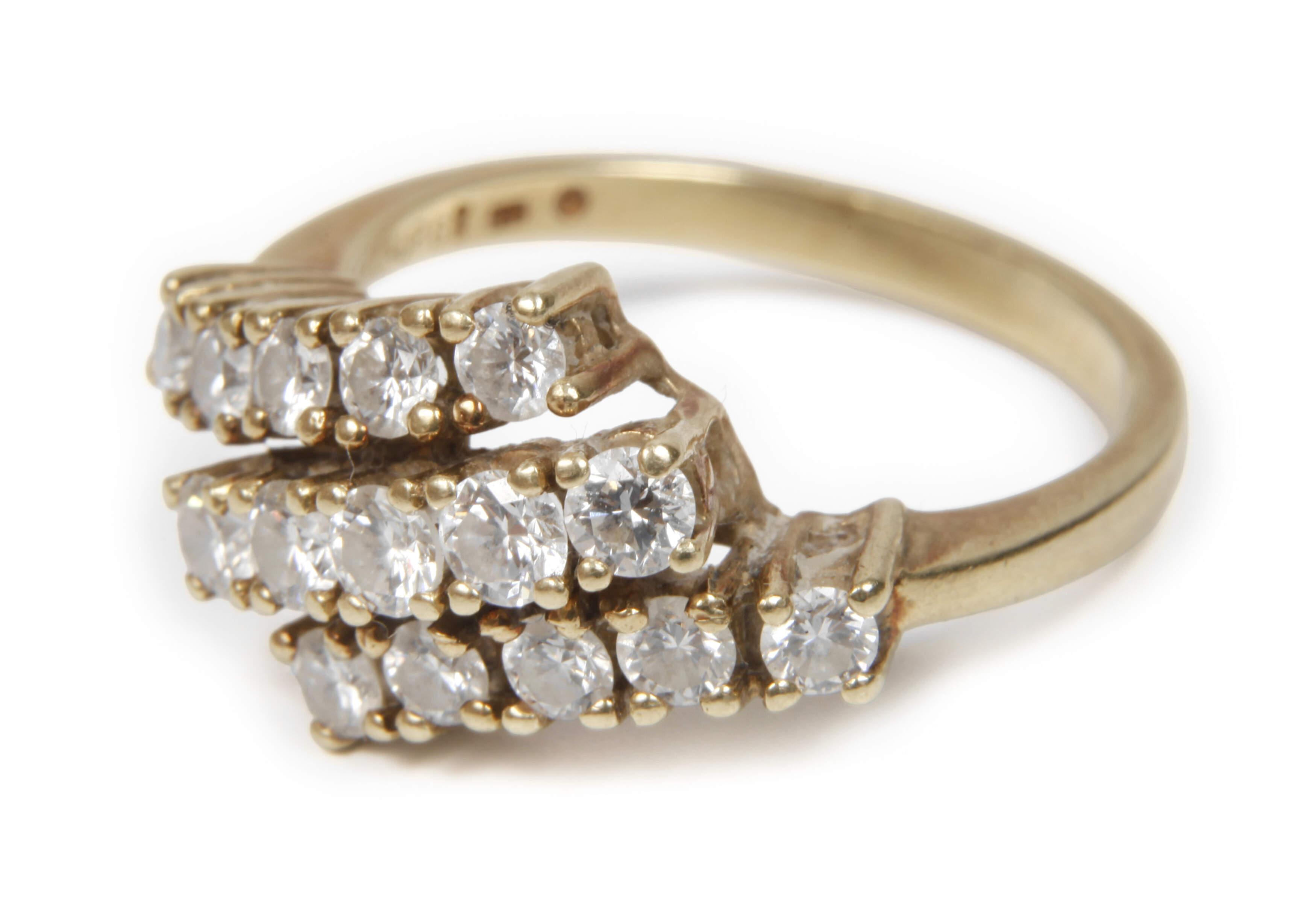 Damenring mit Brillanten von 1 ct