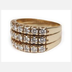 Damenring mit Brillanten