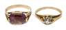 Zwei Damenringe