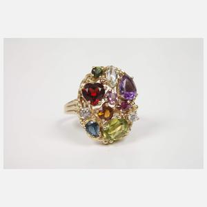 Damenring Multicolor