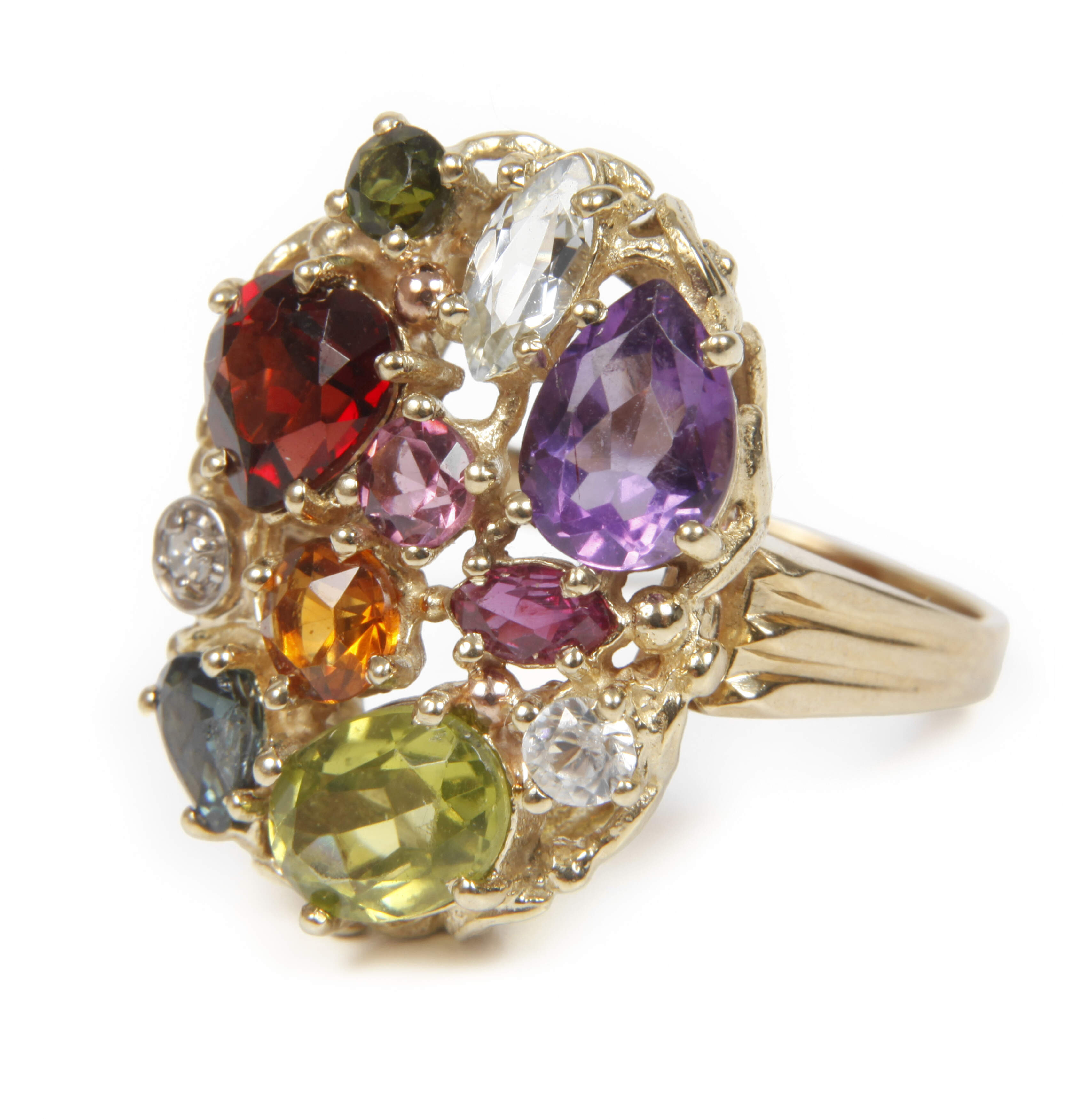 Damenring Multicolor