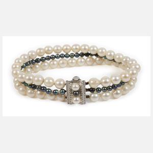 Mehrreihiges Perlenarmband