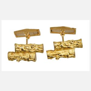 Paar Manschettenknöpfe