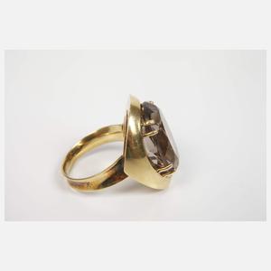 Damenring mit Rauchquarz