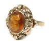 Damenring mit Citrin