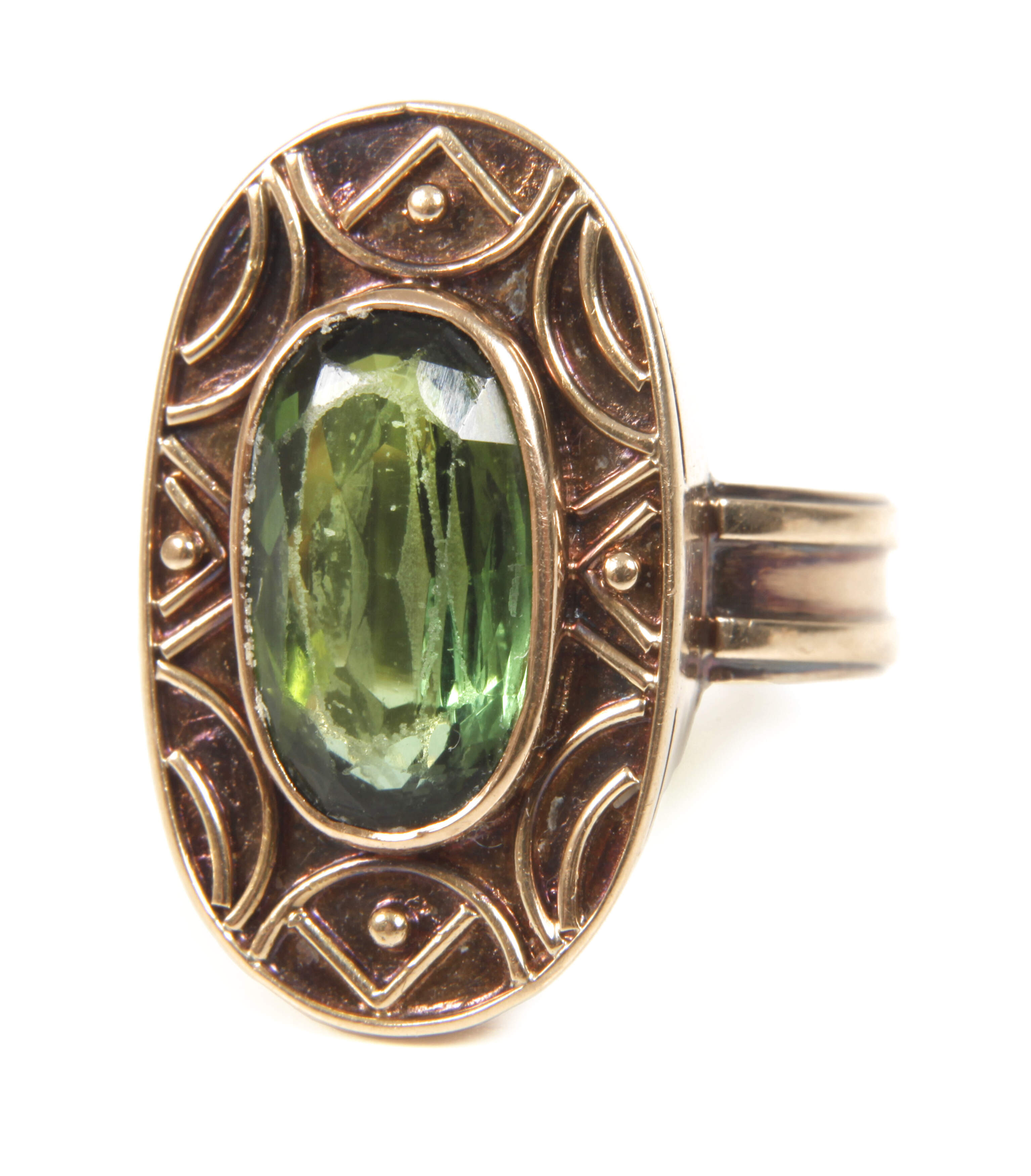 Damenring mit Turmalin