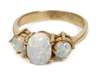 Damenring mit Opalen
