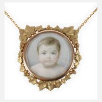 Anhänger mit Kinderbildnis111