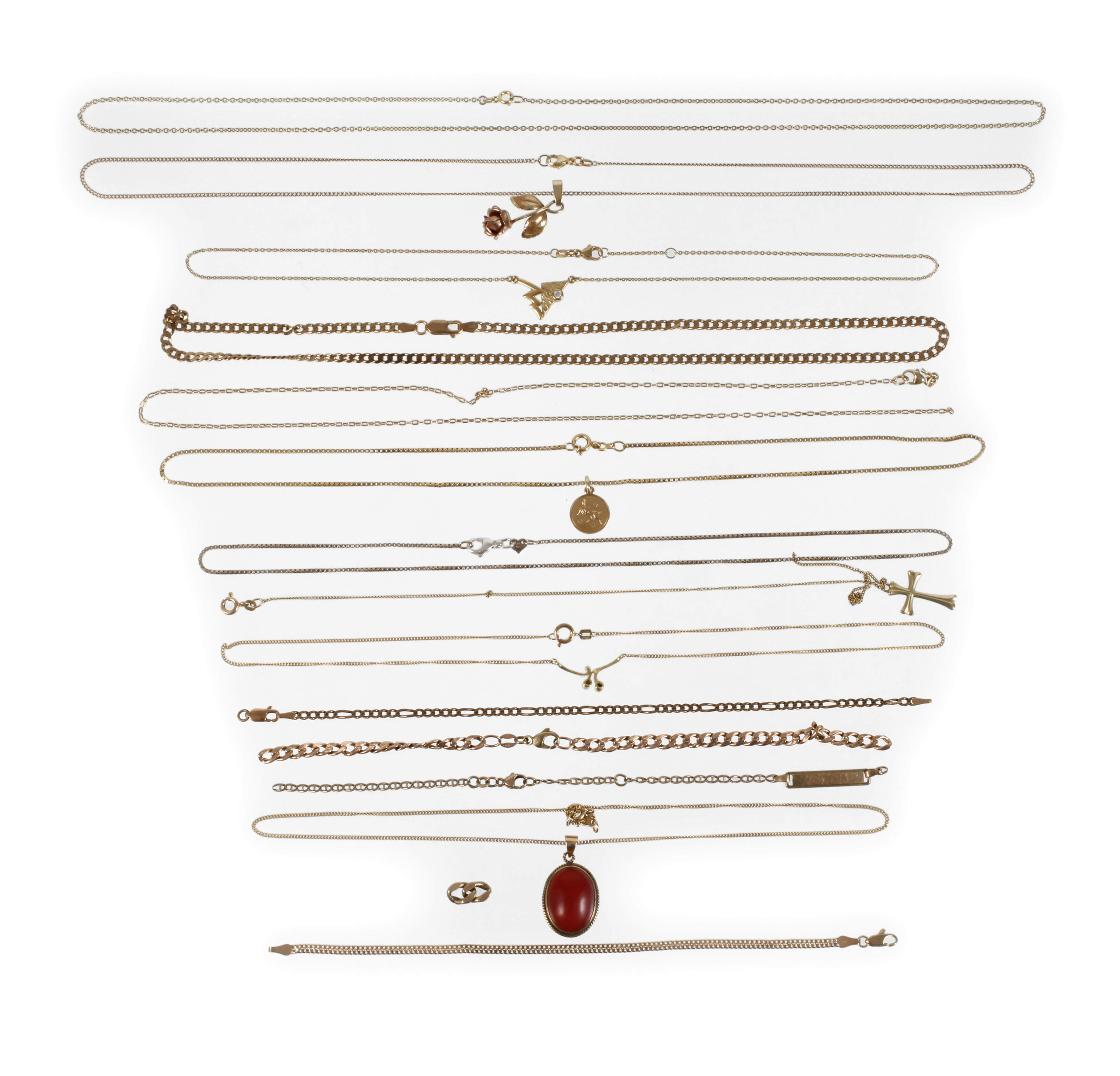 Konvolut Goldschmuck