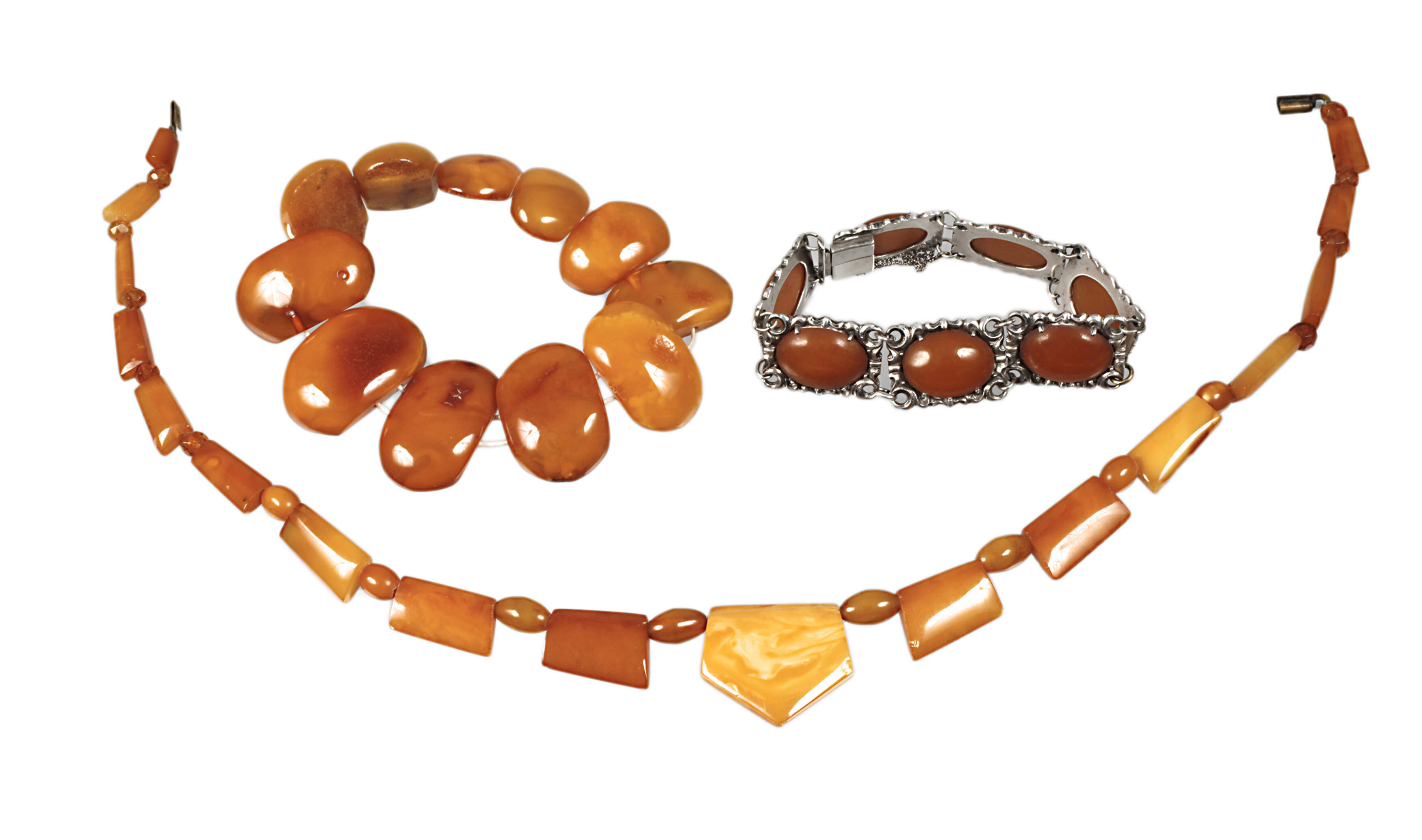 Konvolut Bernsteinschmuck