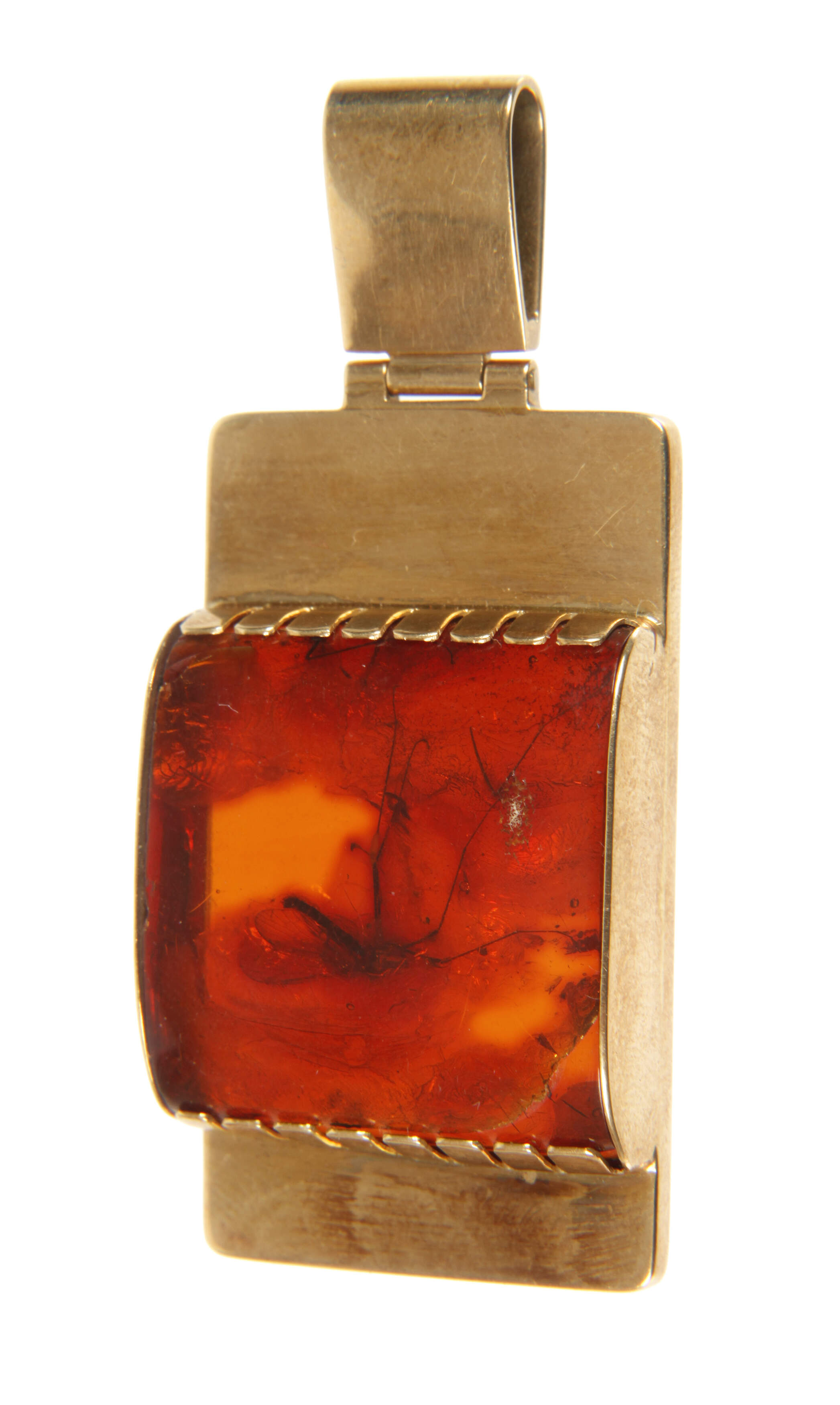 Großer Bernsteinanhänger