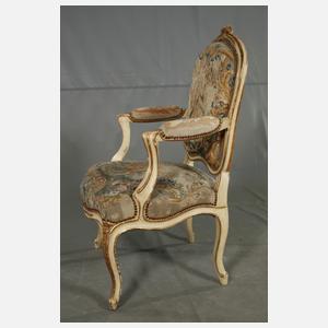 Sechs Fauteuils à la Reine Louis-XV.