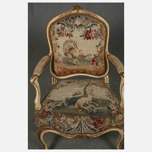 Sechs Fauteuils à la Reine Louis-XV.