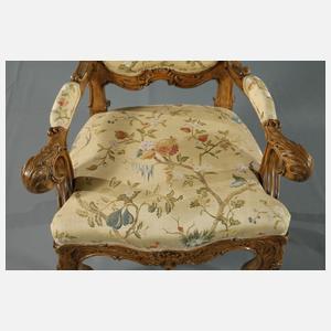 Paar Rokoko-Sessel