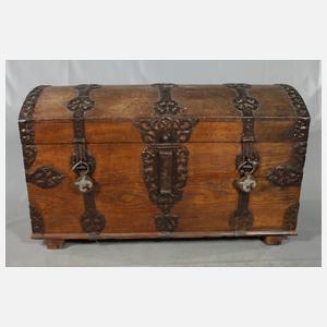 Barocke Runddeckeltruhe