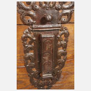 Barocke Runddeckeltruhe