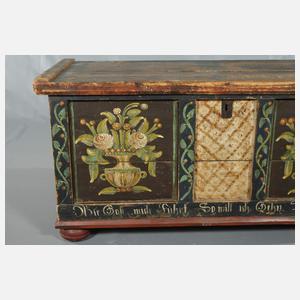 Bemalte Bauerntruhe