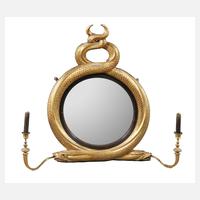 Regency Wandspiegel mit Delphinen111