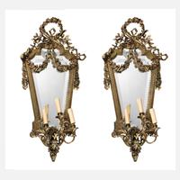 Paar neoklassizistische Wandspiegel111