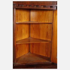 Eckvitrine Biedermeier