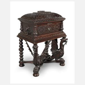 Große Schatulle mit Stand