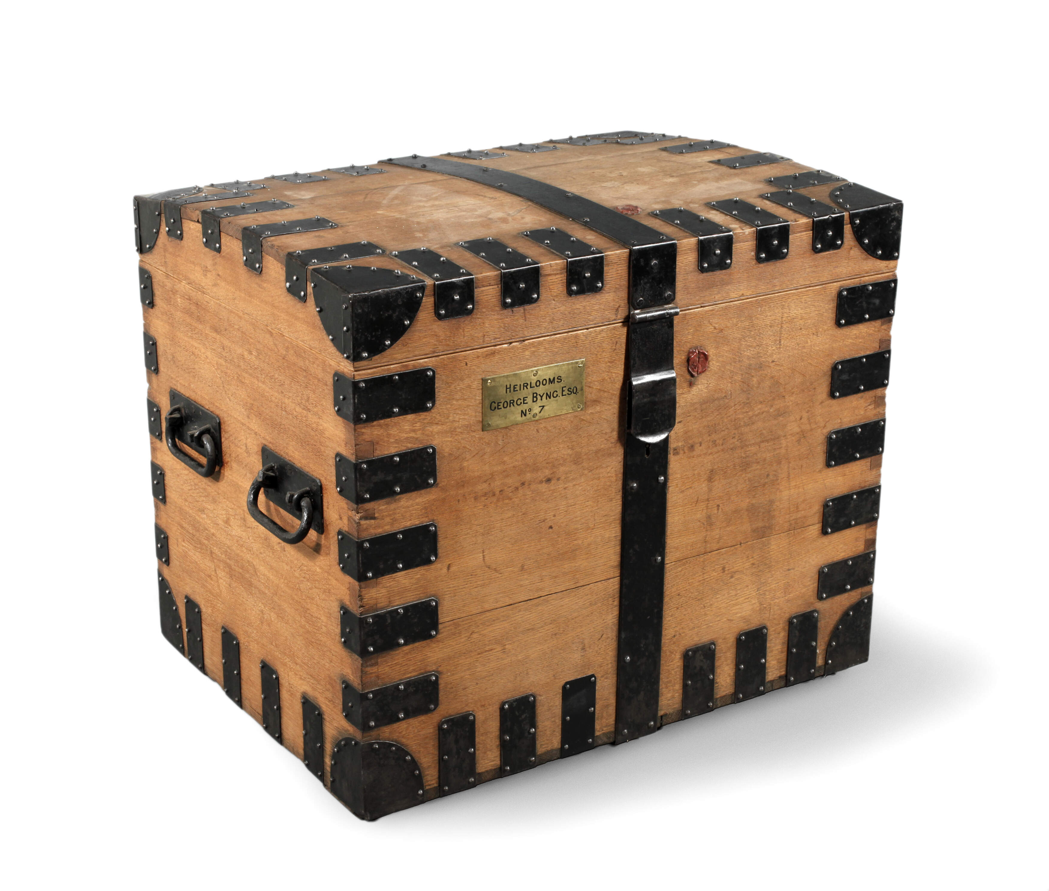 Transportkiste für ein Silberservice