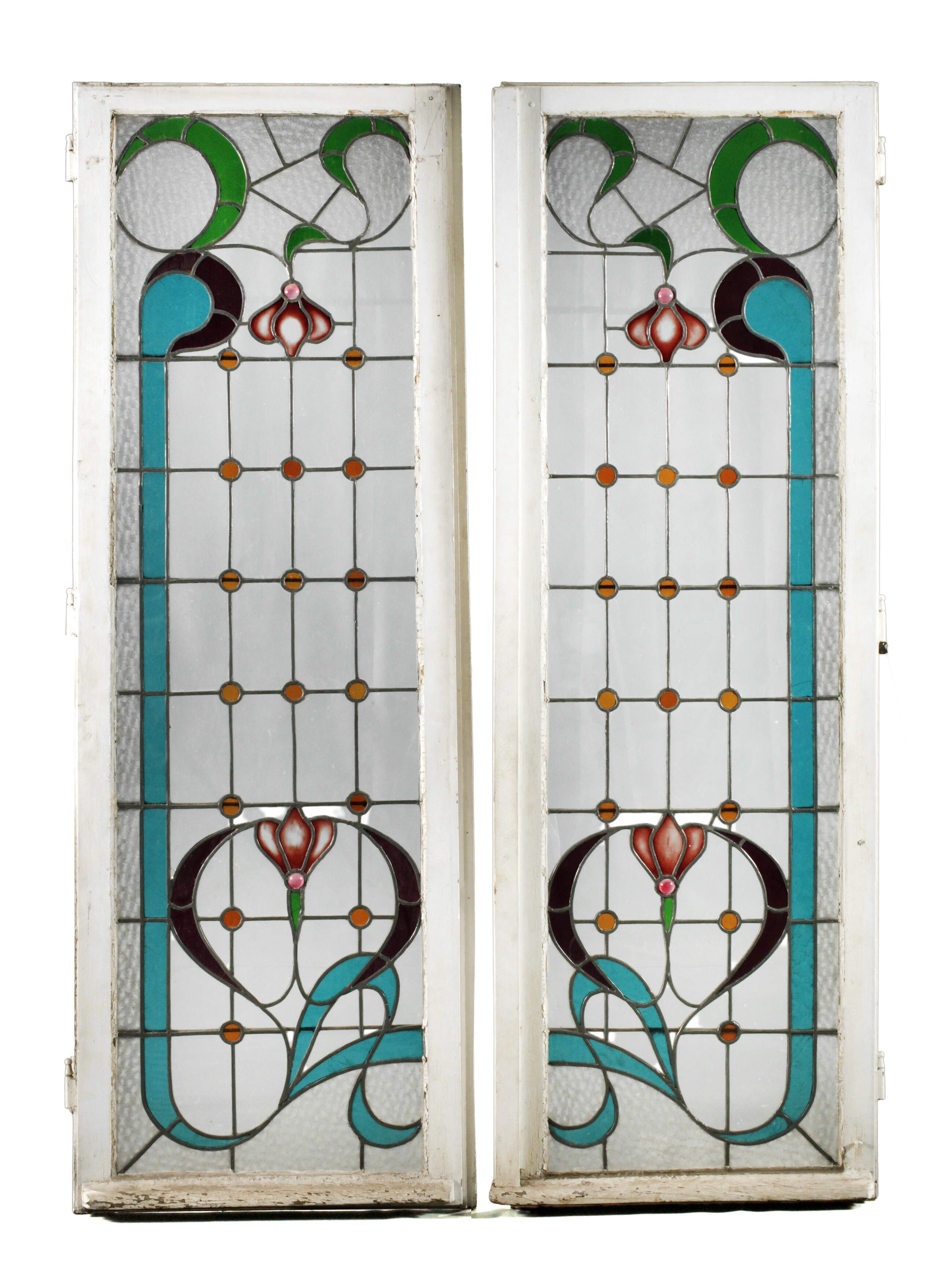 Großes Bleiglasfenster