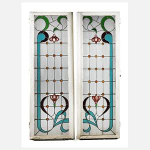 Großes Bleiglasfenster