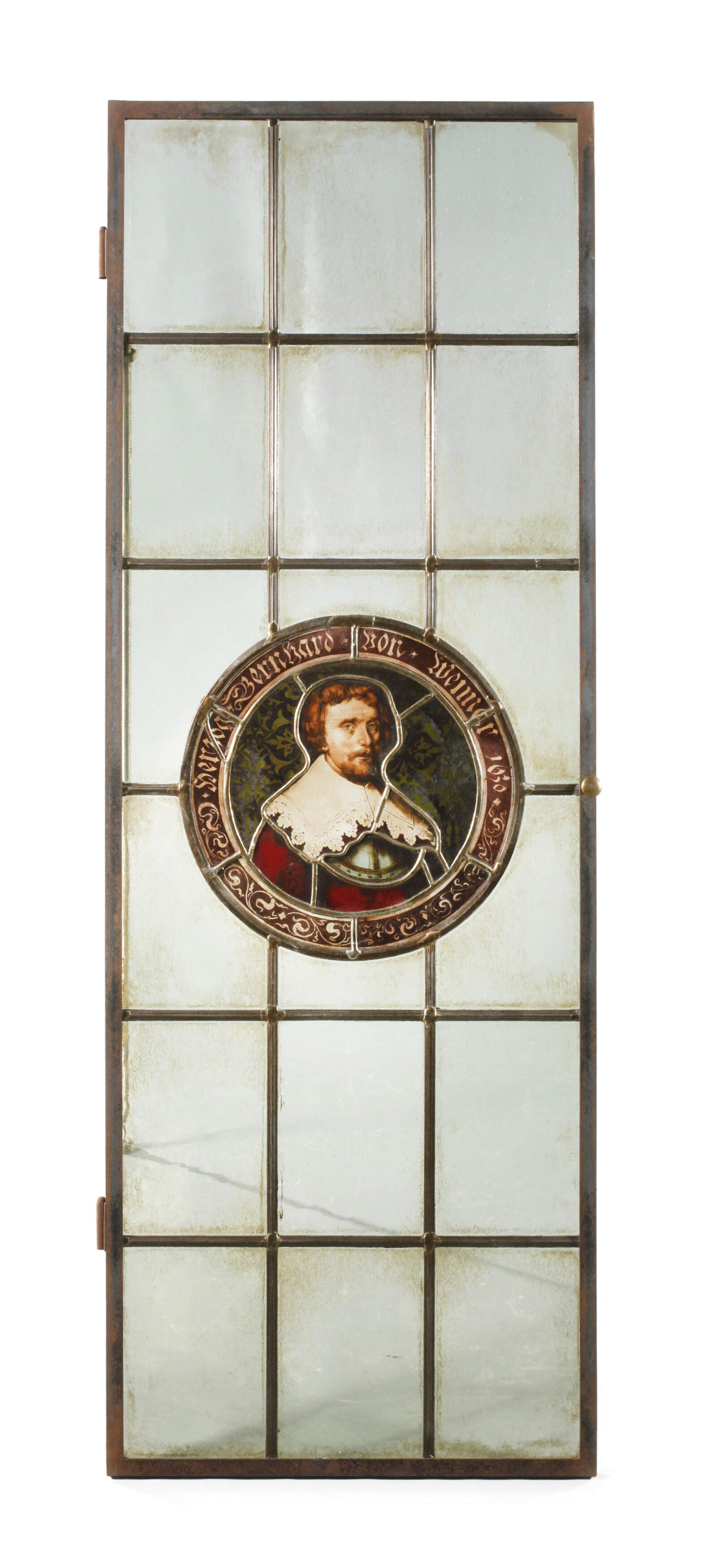 Bleiglasfenster Herzog Bernhard von Weimar