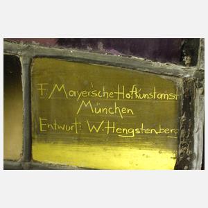 Wulfried O. Hengstenberg , Große Bleiverglasung