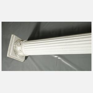 Paar Dekorative Säulen