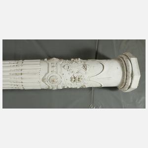 Paar Dekorative Säulen