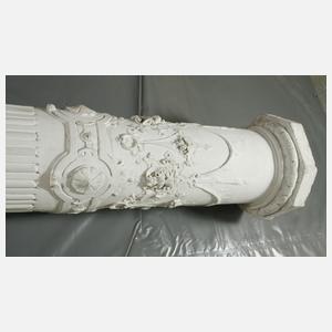 Paar Dekorative Säulen