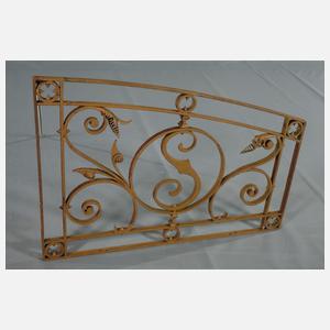 Paar Ziergitter Schmiedeeisen