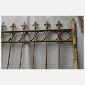 Großes Eingangstor Schmiedeeisen