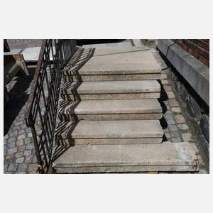Treppenanlage Granit