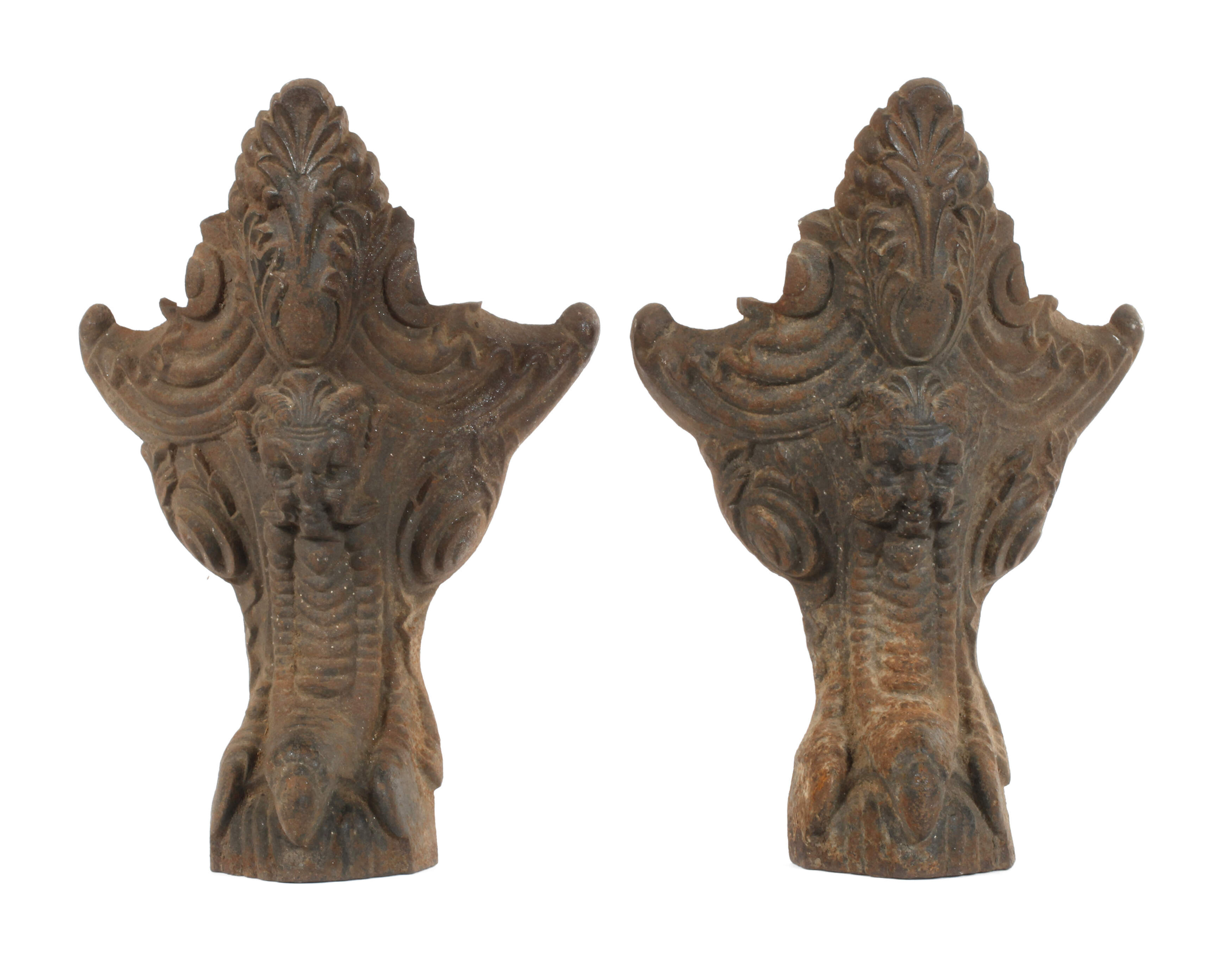 Zwei Verzierungen Historismus