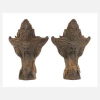 Zwei Verzierungen Historismus111