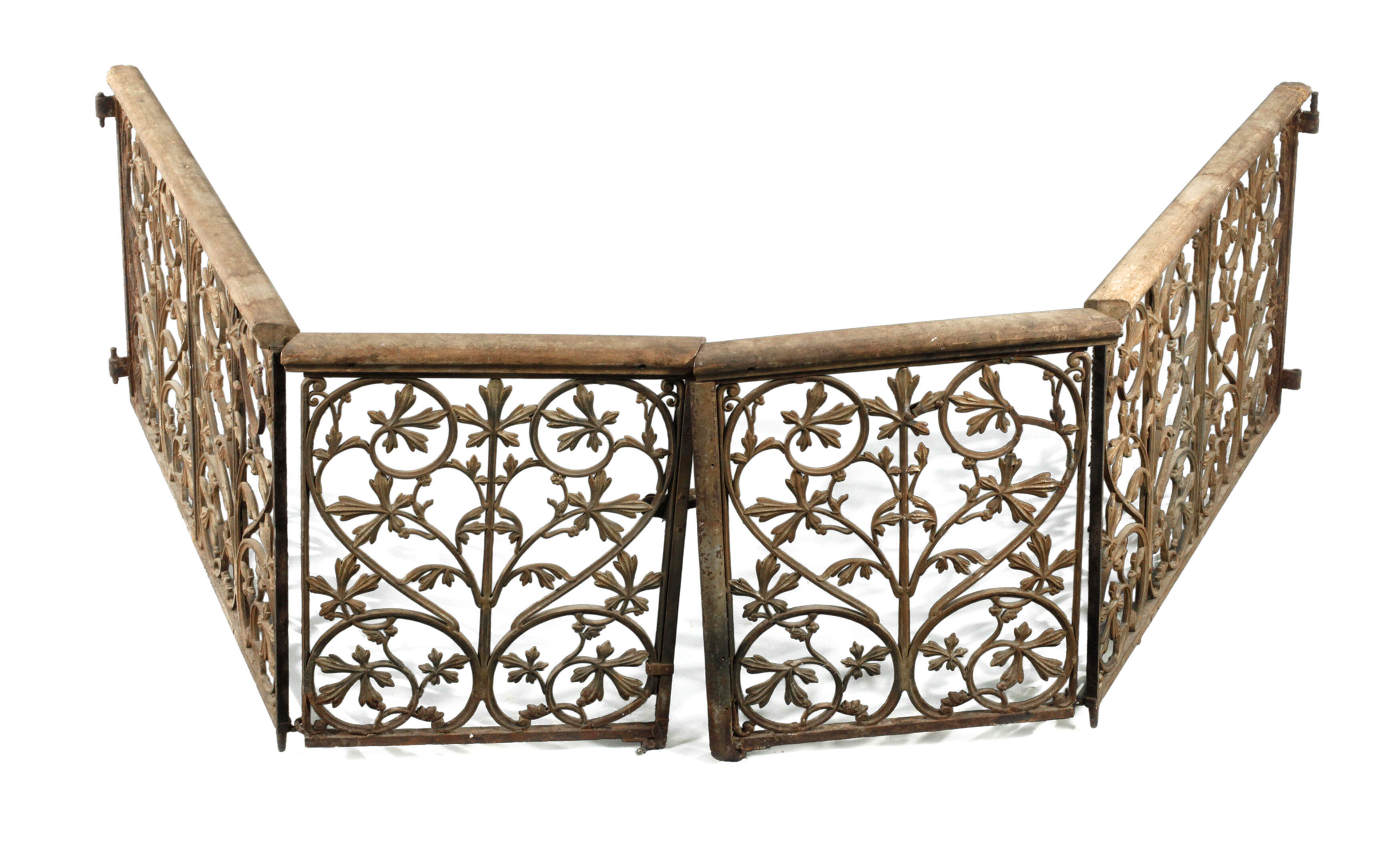 Dekoratives Brüstungsgeländer Eisenguss