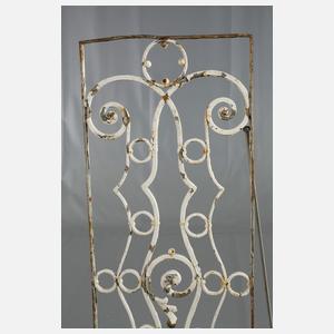 Paar Fenstergitter Schmiedeeisen