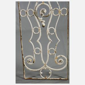 Paar Fenstergitter Schmiedeeisen